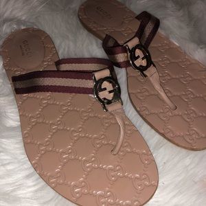 Gucci Thong Sandals.
